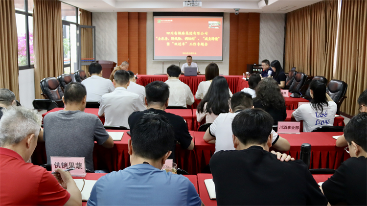 集團公司召開“去庫存、降風(fēng)險、調(diào)結(jié)構(gòu)”、 “減負降債”暨“雙過半”工作專題會